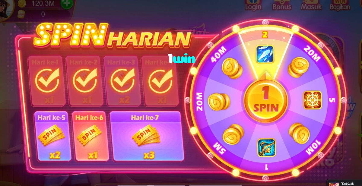 1win casino presented on mobile device in Pakistan with slots and live games