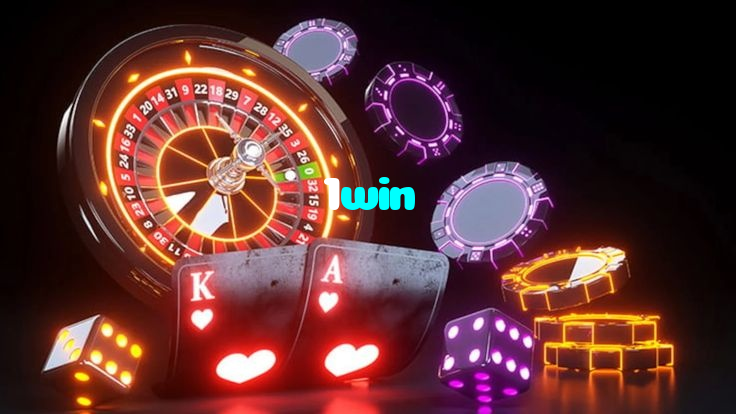 1win casino presented on mobile device in Pakistan with slots and live games